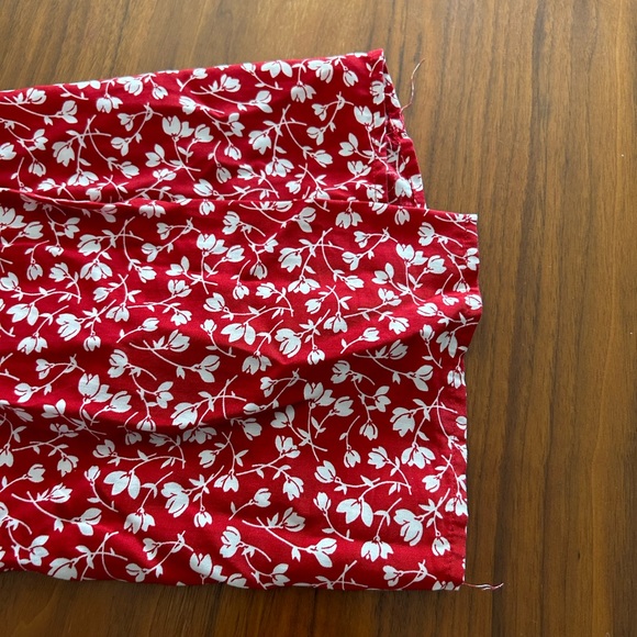 REFORMATION Abbott Floral-print Mini Dress - Picture 8 of 11